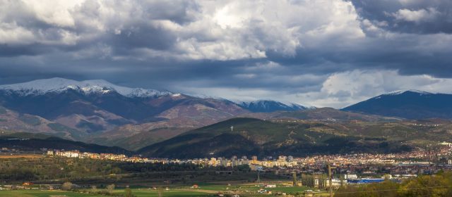 Благоевград – гледка от село Зелен дол
